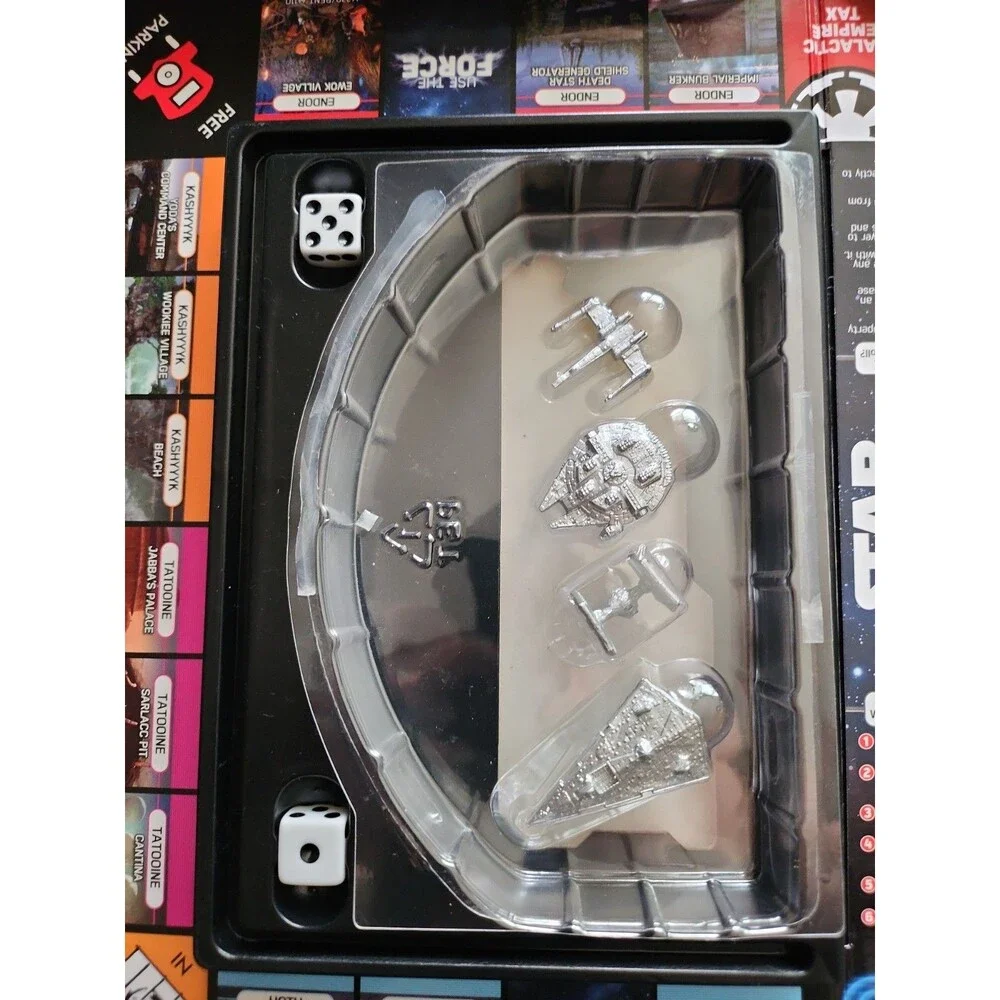 Star Wars Monopoly Disney Edition 2015 Complete